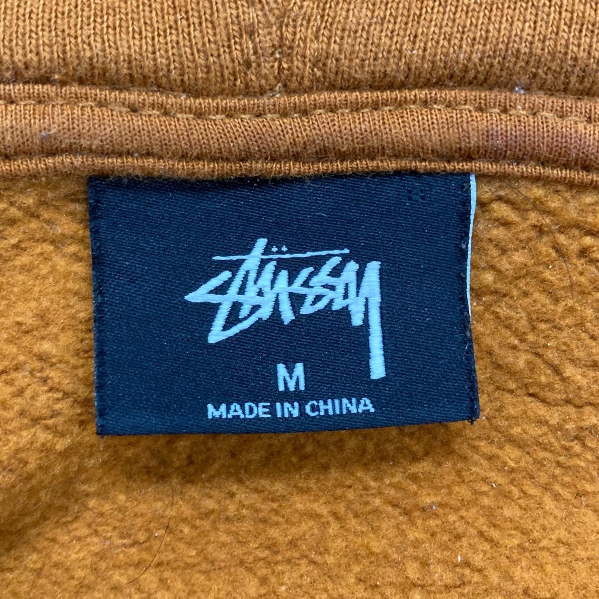 stussy バックプリントプルオーバーパーカー 古着・中古-5枚目のアイテム画像