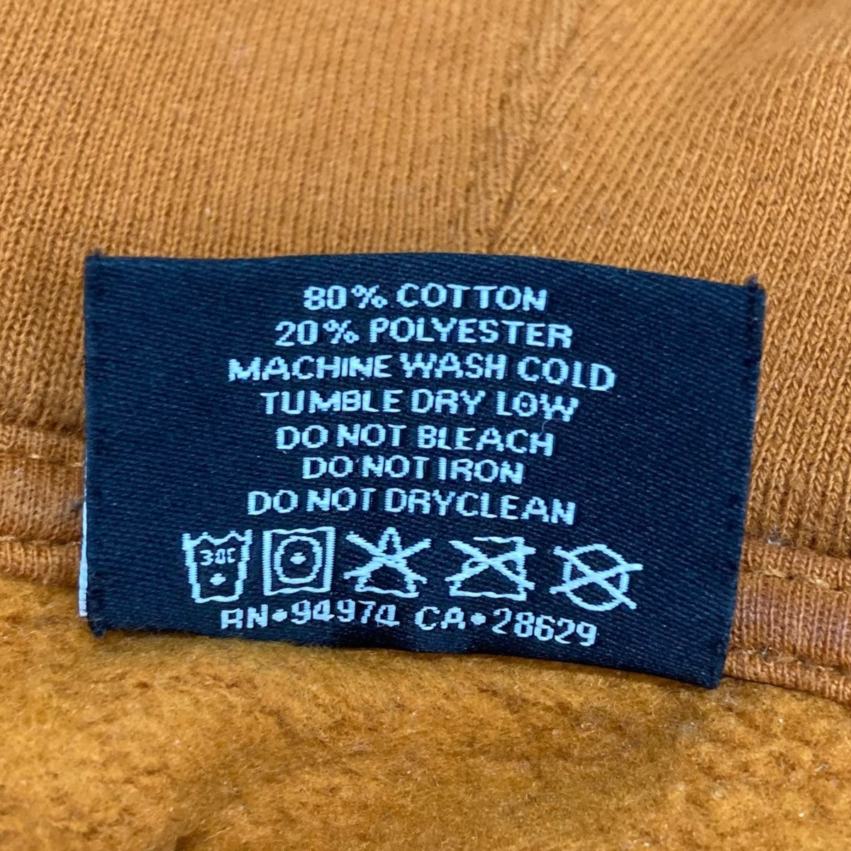 stussy バックプリントプルオーバーパーカー 古着・中古-6枚目のアイテム画像