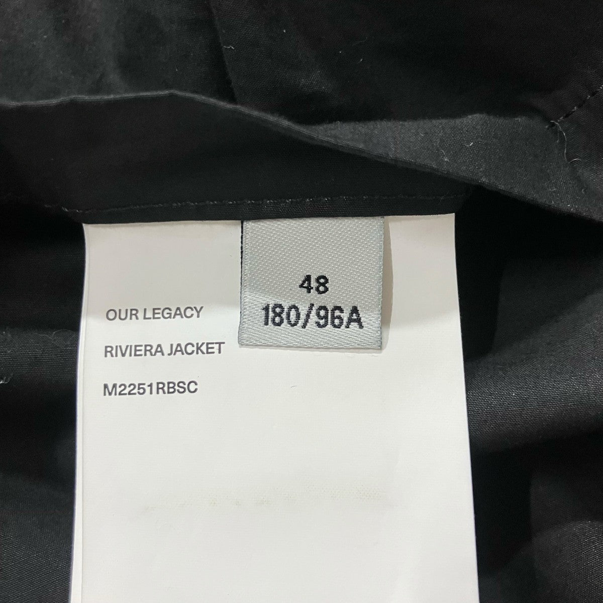 OUR LEGACY チェックフーデッドジップアップジャケット 古着・中古-6枚目のアイテム画像