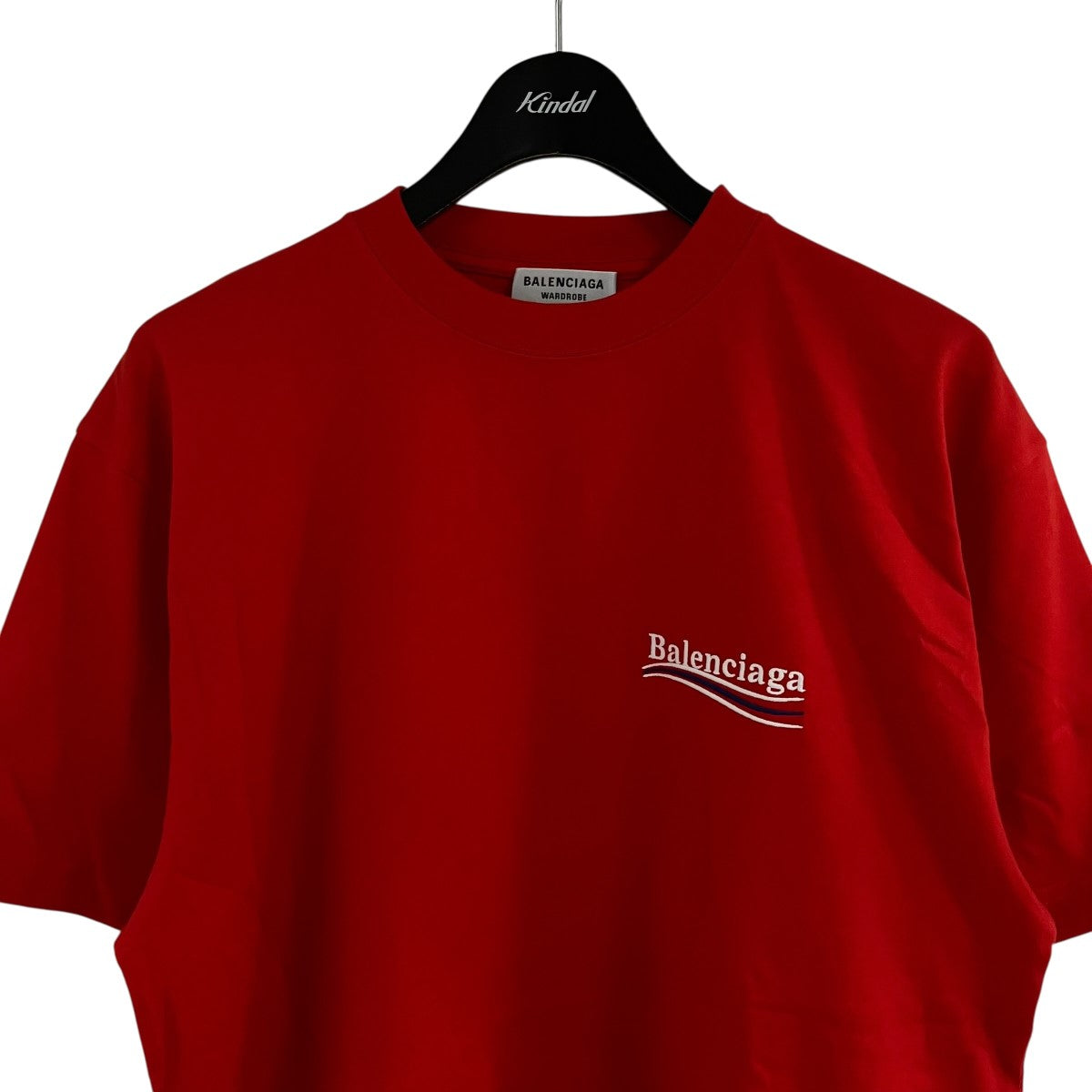 BALENCIAGA ロゴ刺繍Tシャツ 古着・中古-2枚目のアイテム画像