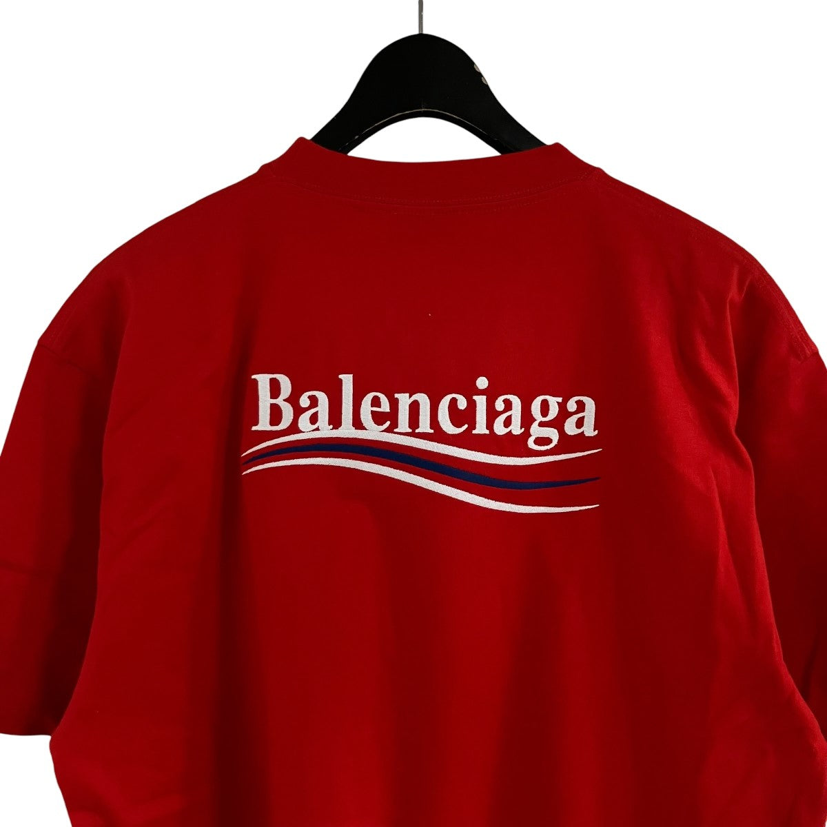 BALENCIAGA ロゴ刺繍Tシャツ 古着・中古-4枚目のアイテム画像