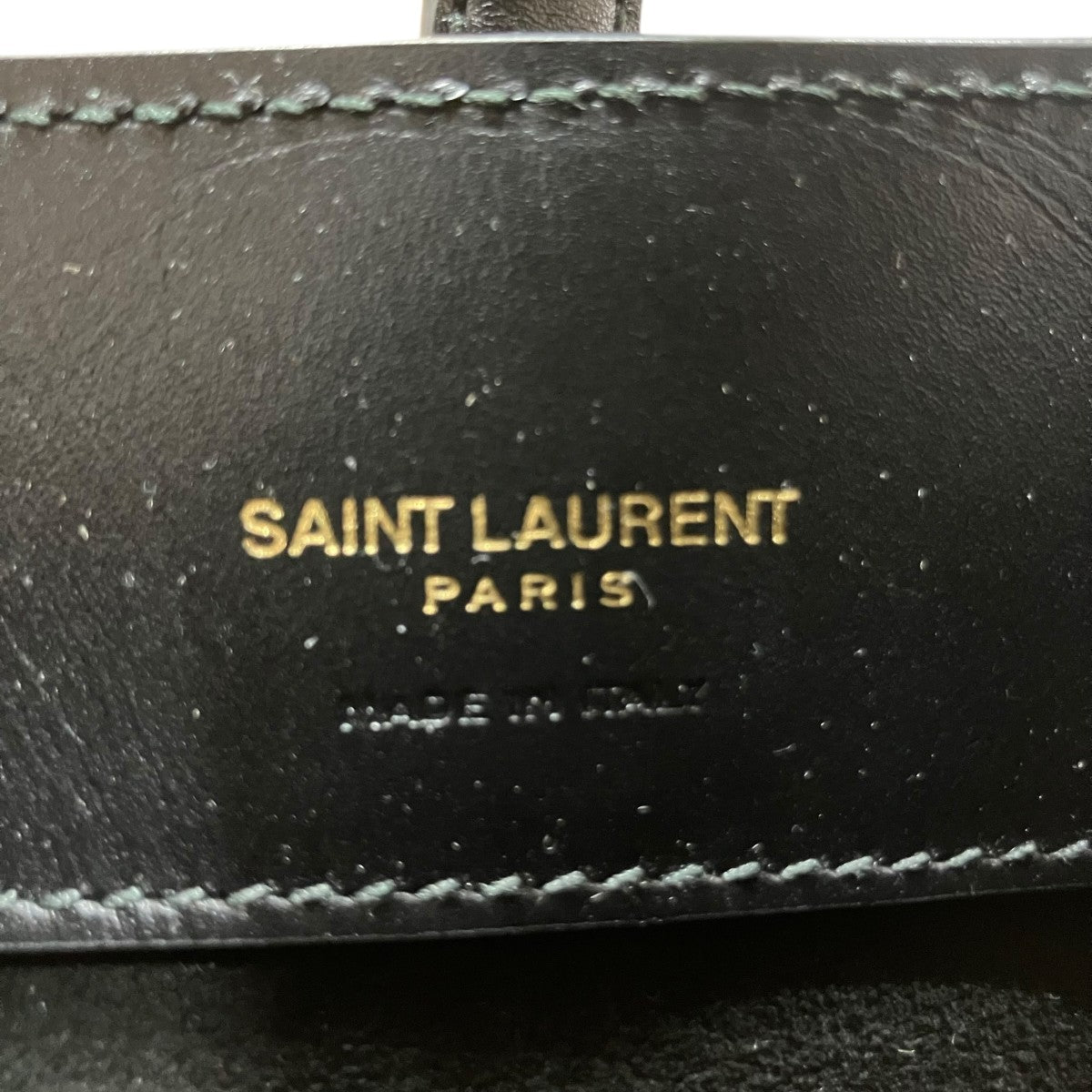 YSLロゴバケットショルダーバッグ