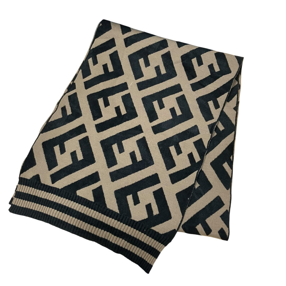 FENDI ズッカ柄マフラー 古着・中古-1枚目のアイテム画像
