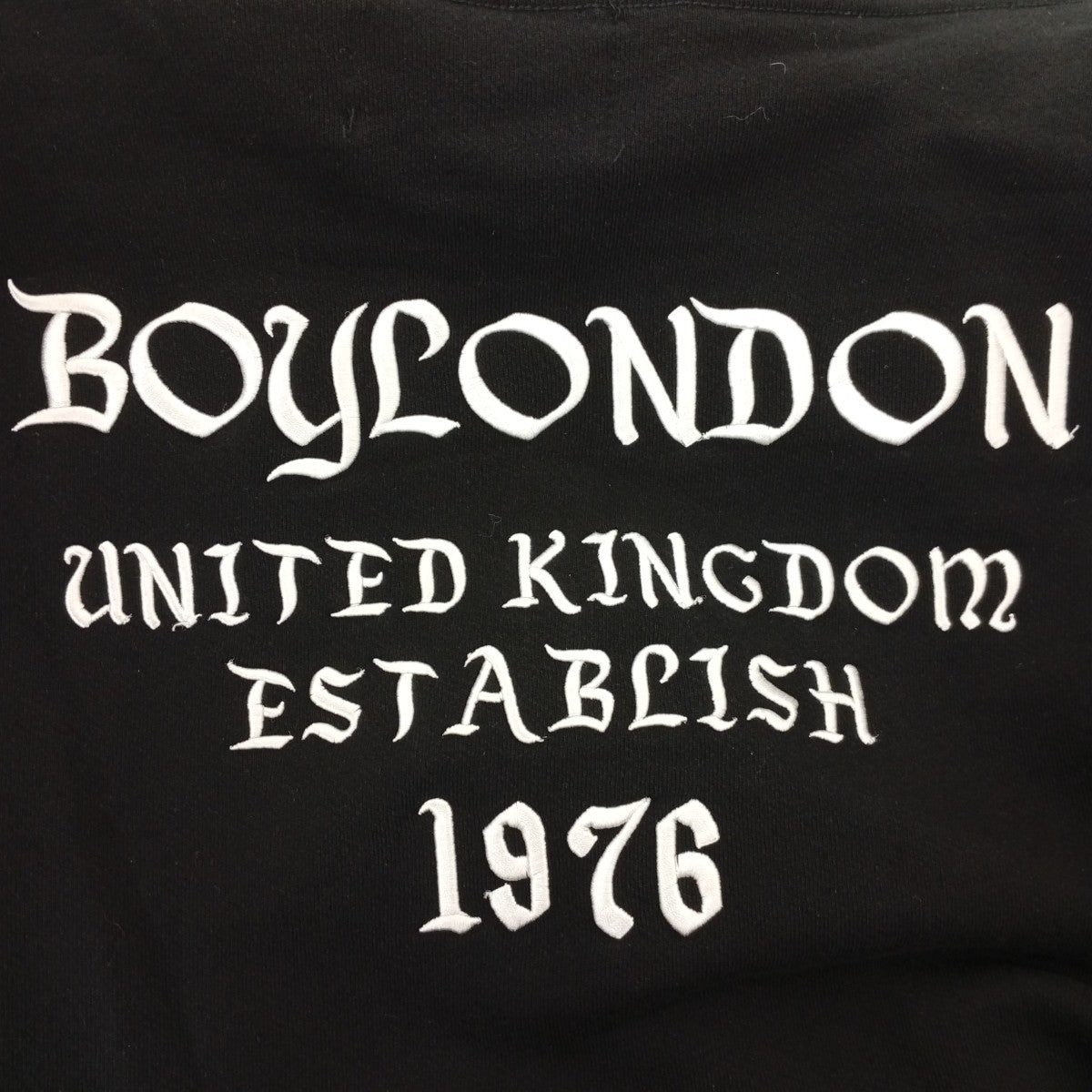 BOY LONDON ロゴプルオーバーパーカーB74HD41U 古着・中古-9枚目のアイテム画像