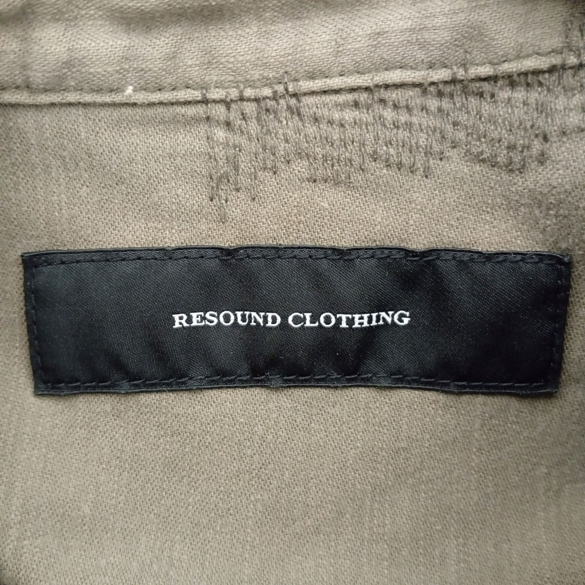 RESOUND CLOTHING ミリタリーシャツRC7-SH-002 古着・中古-3枚目のアイテム画像