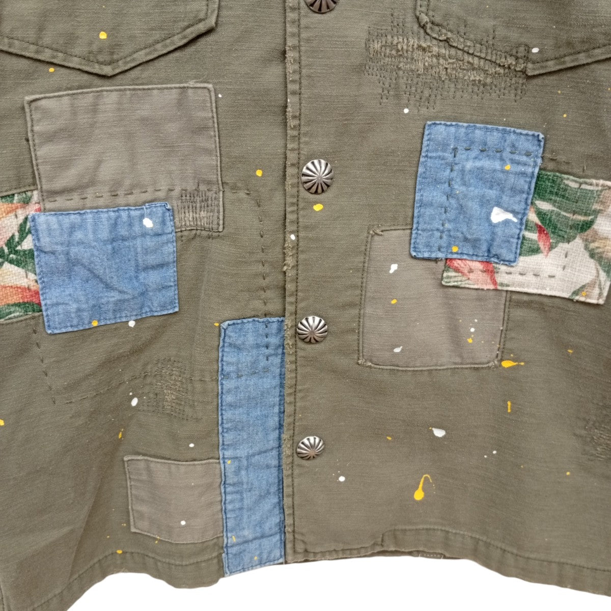 RESOUND CLOTHING ミリタリーシャツRC7-SH-002 古着・中古-6枚目のアイテム画像