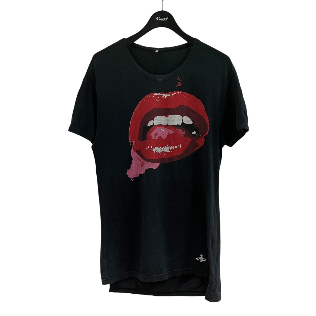 タ*イ様 Vivienne Westwood 追悼Tシャツ 着丈75 両面プリン Vivienne Westwood(ヴィヴィアンウエストウッド) プリントTシャツ 4747