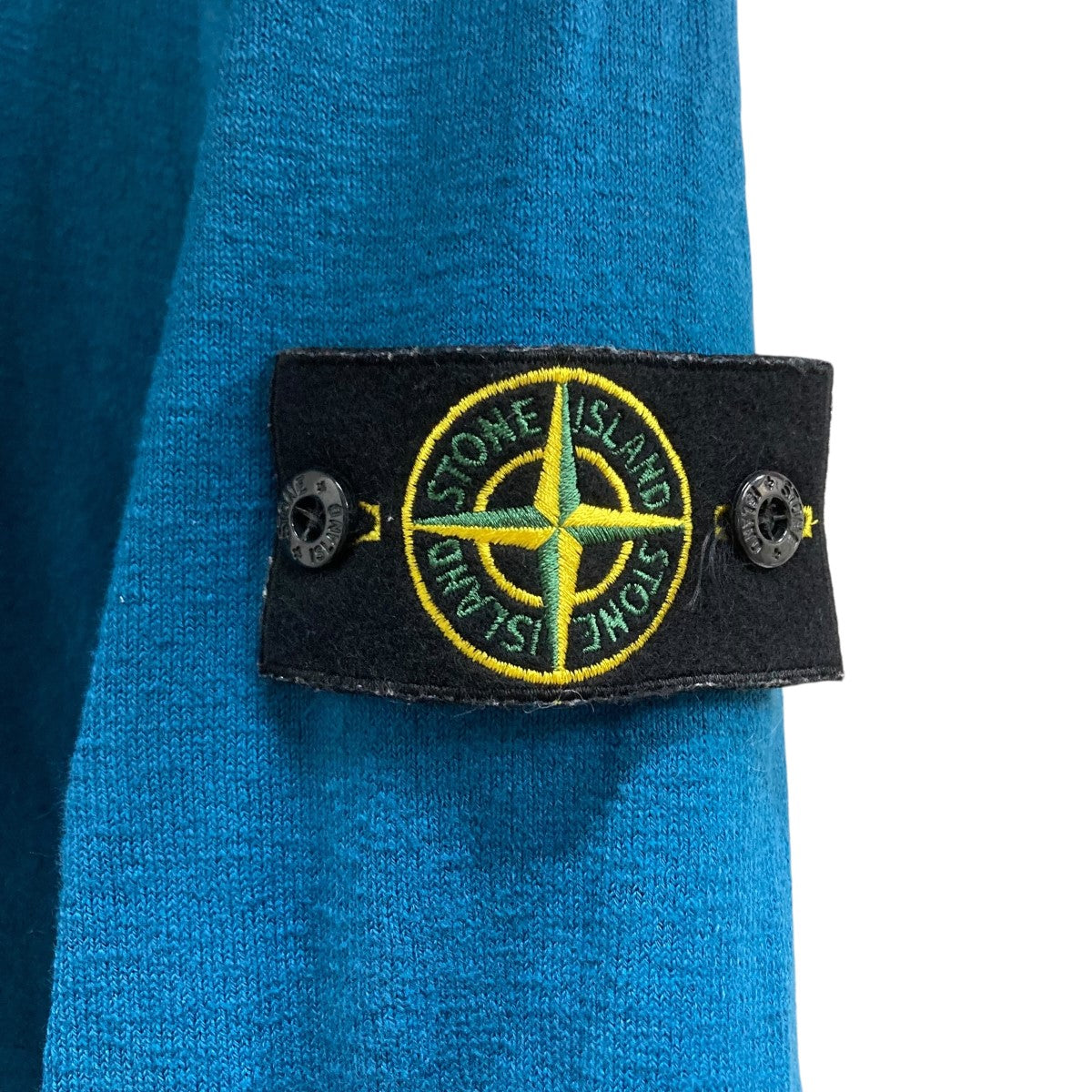 STONE ISLAND ニットジップアップパーカー 古着・中古-3枚目のアイテム画像