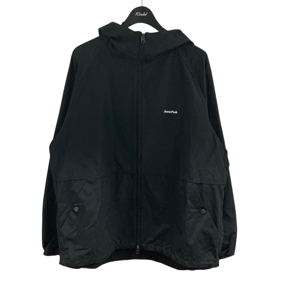 snow peak ライトマウンテンクロスジップアップパーカー 古着・中古-1枚目のアイテム画像