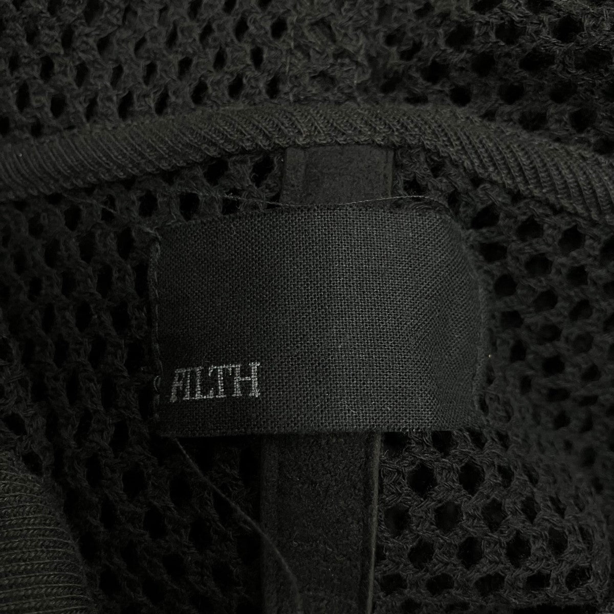 FILTH メッシュジップアップジャケット 古着・中古-5枚目のアイテム画像