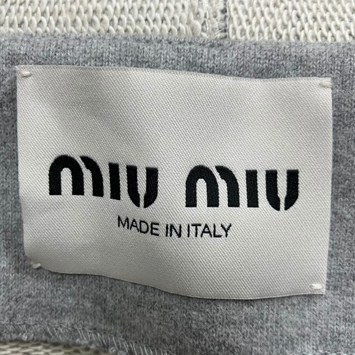 MIU MIU ノースリーブハーフジップフーディ ワンピース 古着・中古-5枚目のアイテム画像
