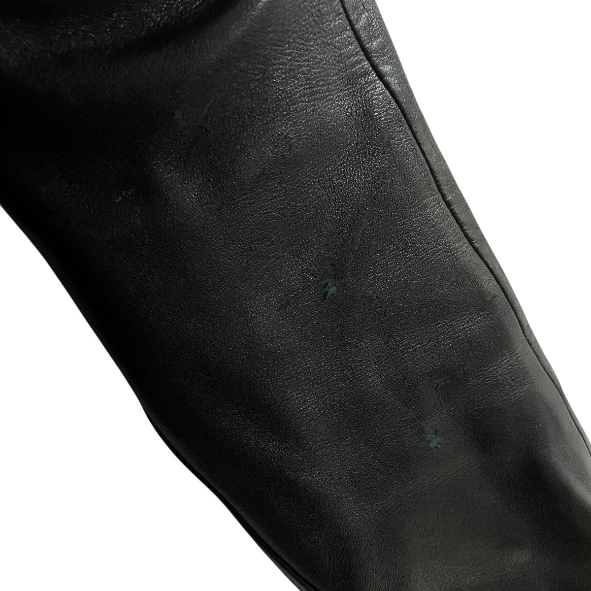 Saint Laurent Paris ラムレザーライダースジャケット 古着・中古-4枚目のアイテム画像
