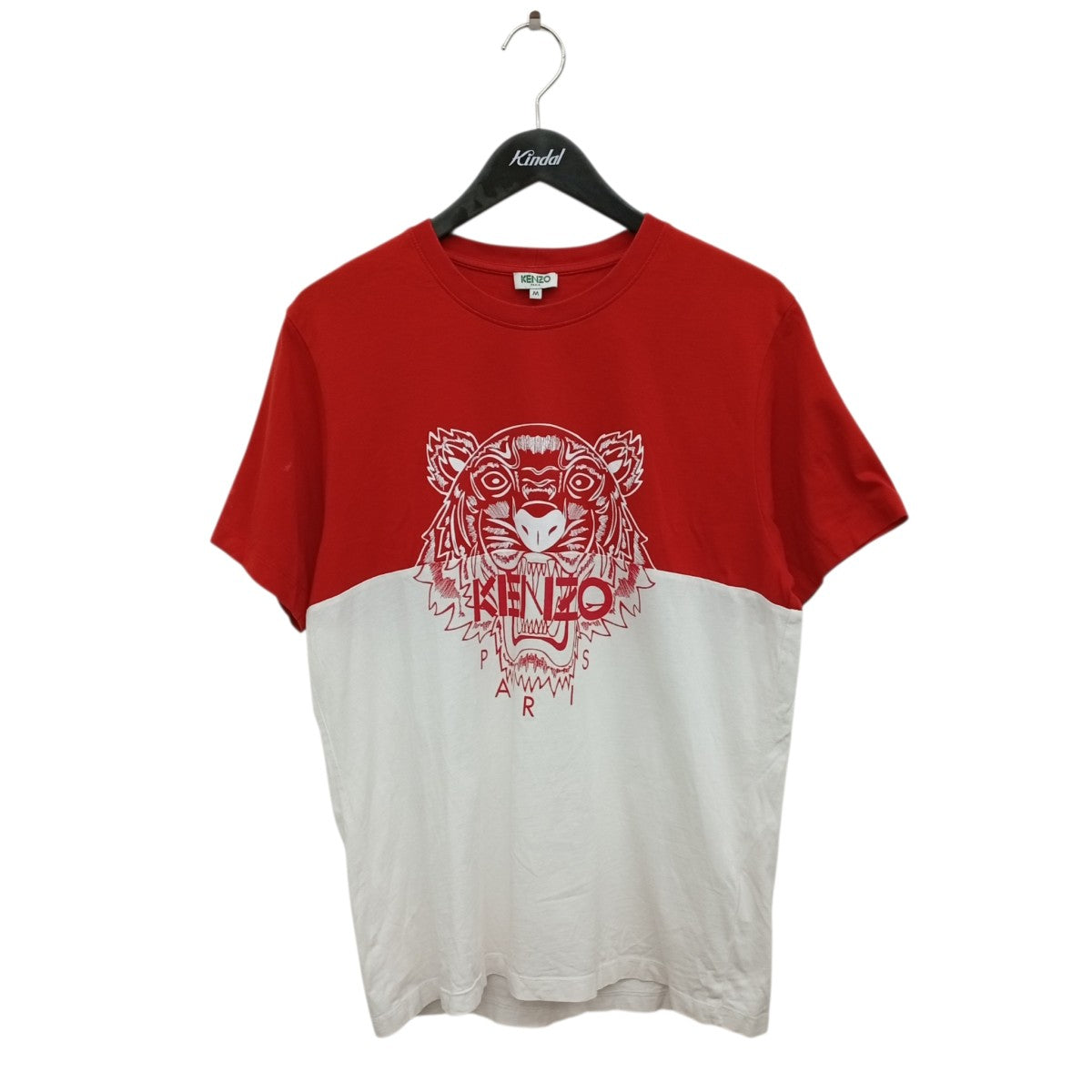 KENZO タイガーTシャツF955TS0434W5 古着・中古-1枚目のアイテム画像