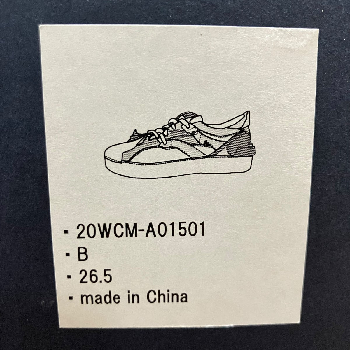 ローカットスニーカー