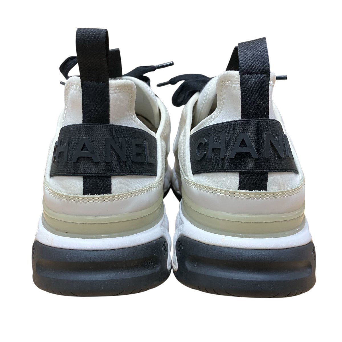 CHANEL ココマークスニーカー CHANEL(シャネル) ココマークローカットスニーカー G35618 アイボリー
