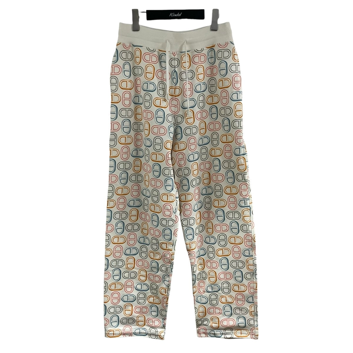 HERMES シェーヌダンクルスウェットパンツ 古着・中古-1枚目のアイテム画像