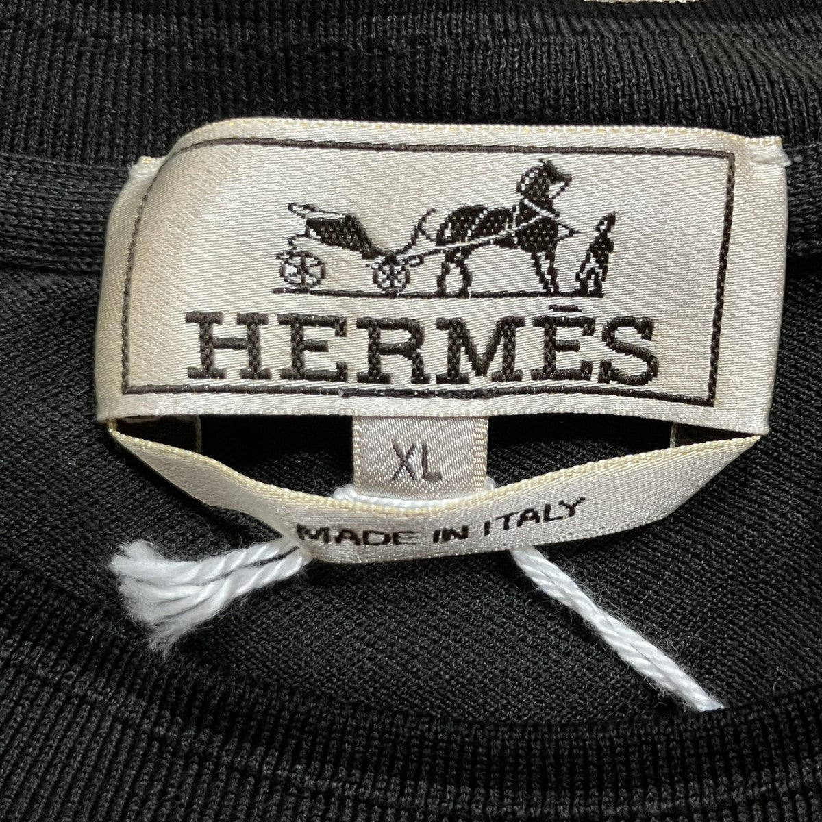 HERMES(エルメス) ロゴTシャツ 567825HA22 ブラック サイズ XL｜【公式