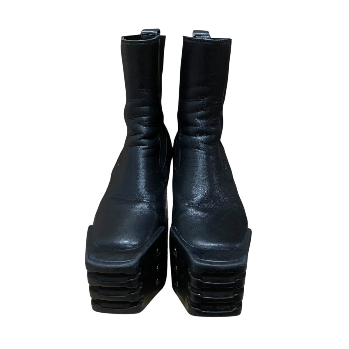 RICK OWENS クリアソールキスブーツ 古着・中古-2枚目のアイテム画像