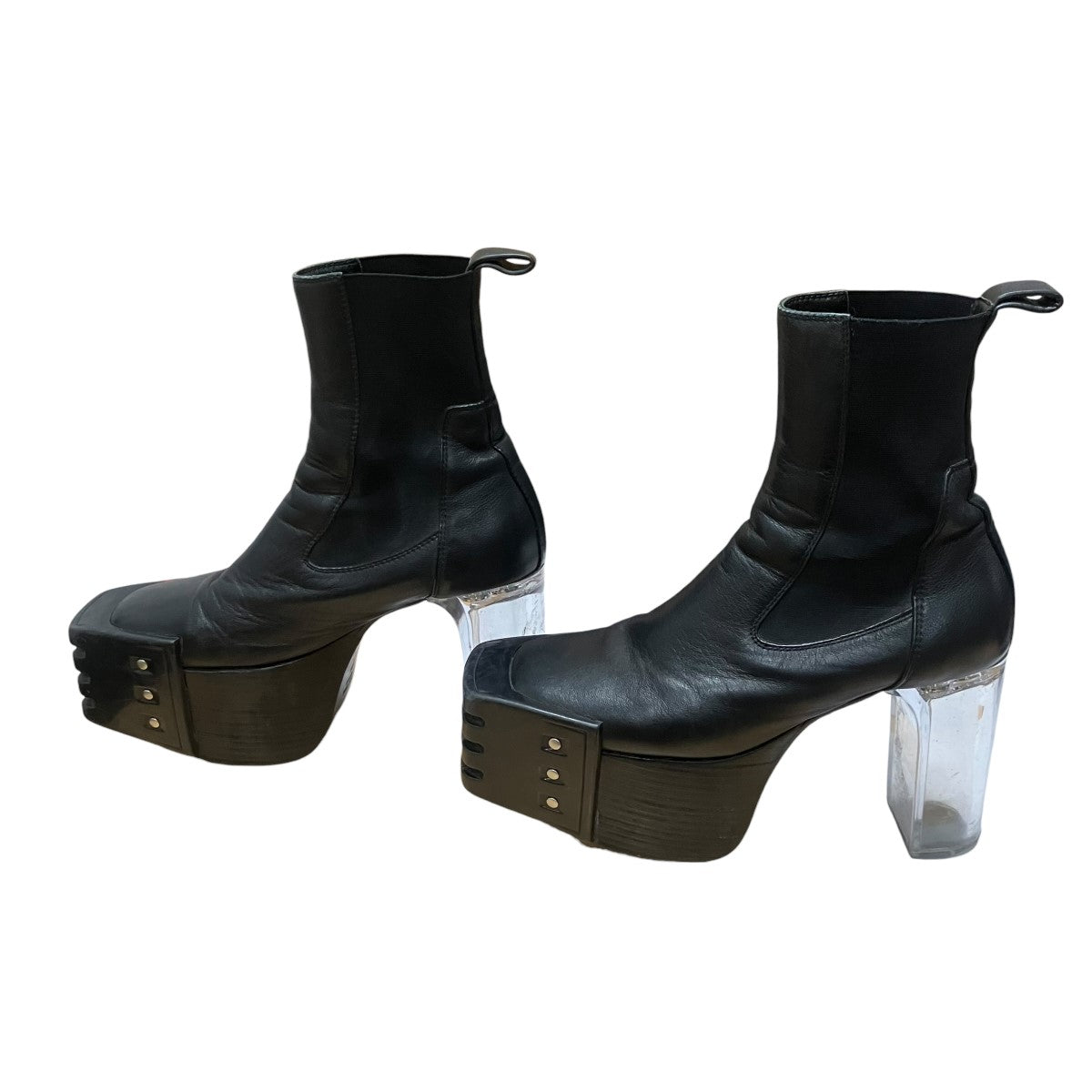 RICK OWENS クリアソールキスブーツ 古着・中古-3枚目のアイテム画像