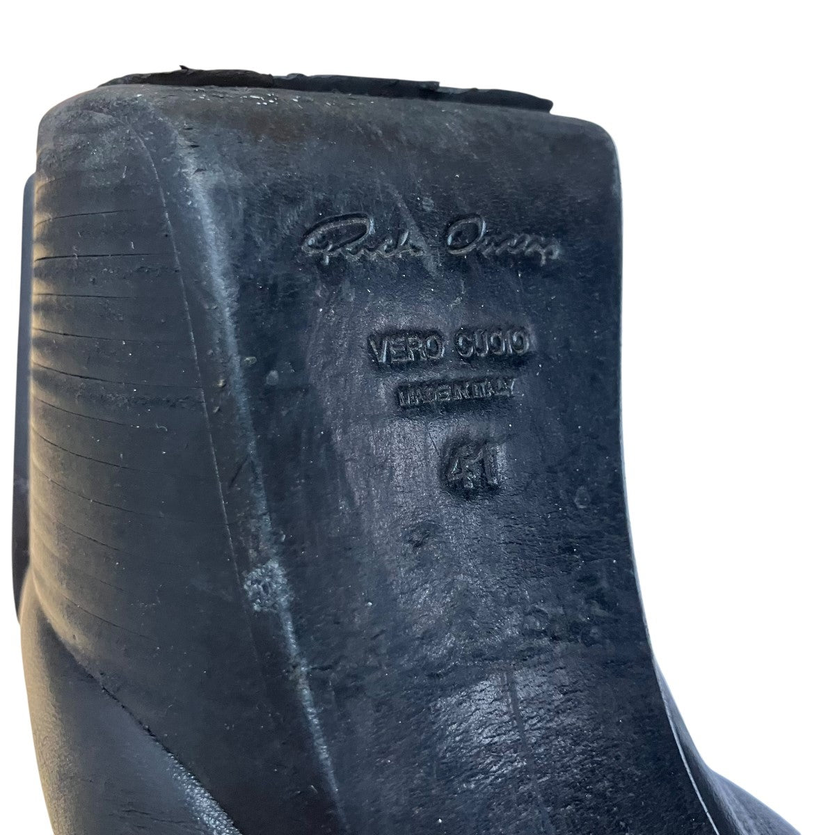 RICK OWENS クリアソールキスブーツ 古着・中古-9枚目のアイテム画像