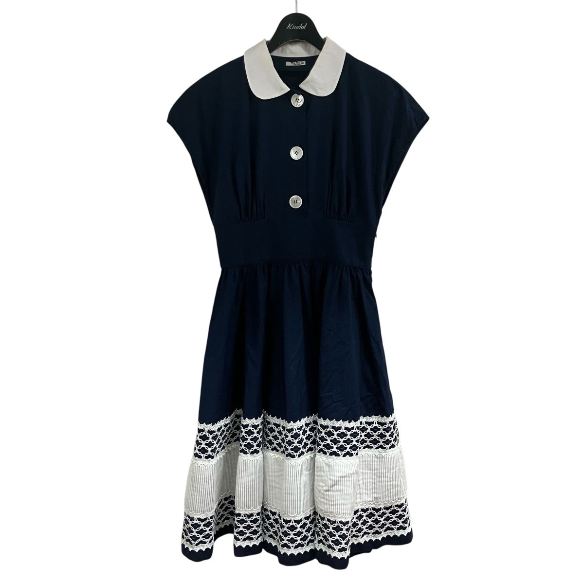 MIU MIU 刺繍ワンピース 古着・中古-1枚目のアイテム画像