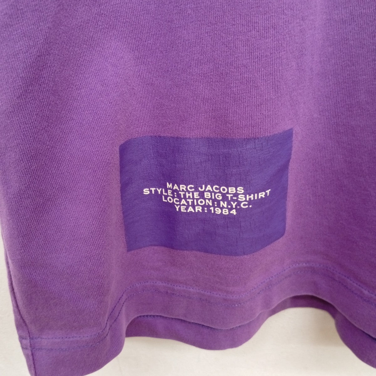 MARC JACOBS ロゴ刺繍TシャツC602C06PF21 古着・中古-9枚目のアイテム画像