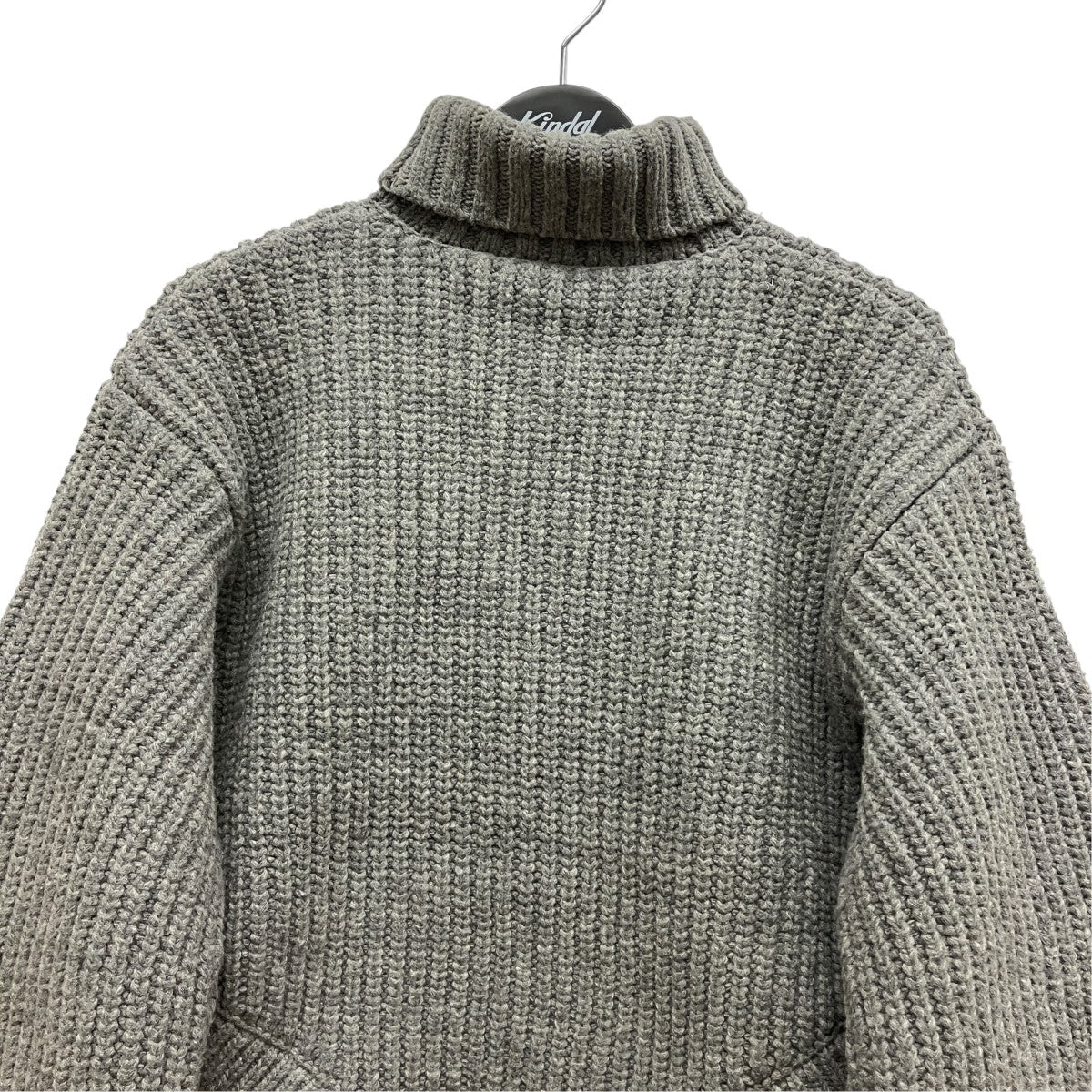 タートルネックニット0223030515 ｢Wool Tie Knit Top｣
