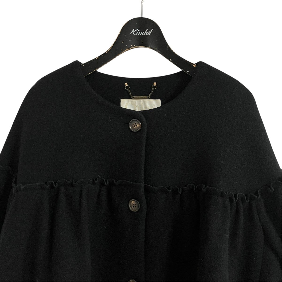Chloe ウールコート 古着・中古-2枚目のアイテム画像