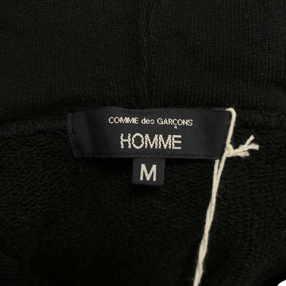 COMME des GARCONS HOMME ロゴプルオーバーパーカー 古着・中古-5枚目のアイテム画像