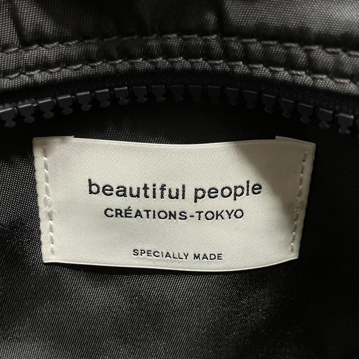 PORTER×beautiful people ナイロンロゴショルダーバッグ 古着・中古-7枚目のアイテム画像