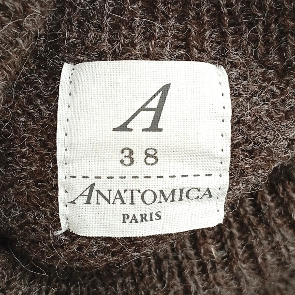 ANATOMICA タートルネックニットセーター 古着・中古-5枚目のアイテム画像
