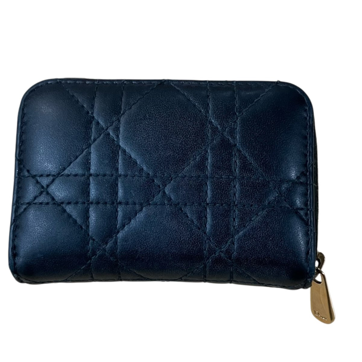 Christian Dior LADY DIOR ミニウォレット 二つ折り財布 古着・中古-2枚目のアイテム画像
