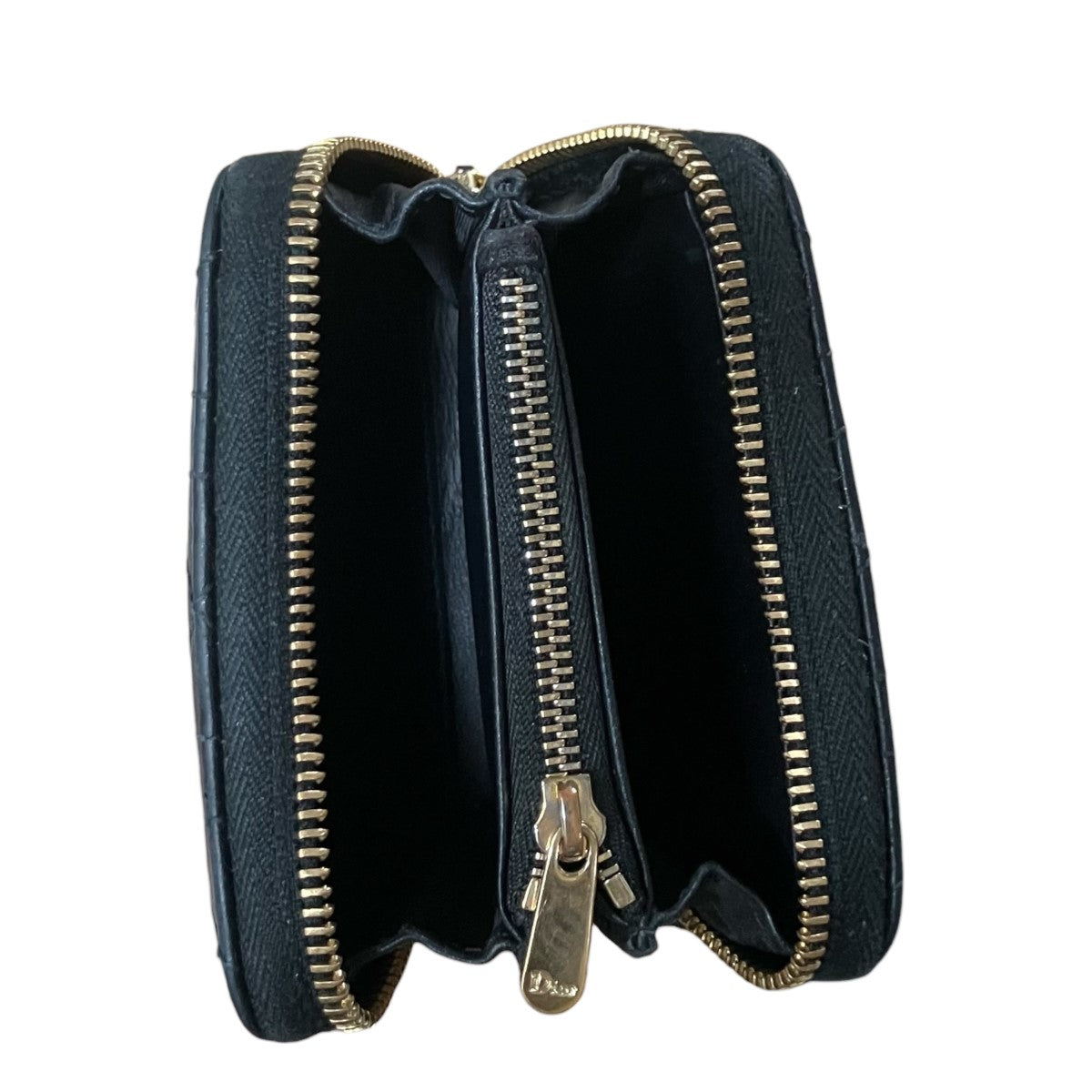 Christian Dior LADY DIOR ミニウォレット 二つ折り財布 古着・中古-4枚目のアイテム画像