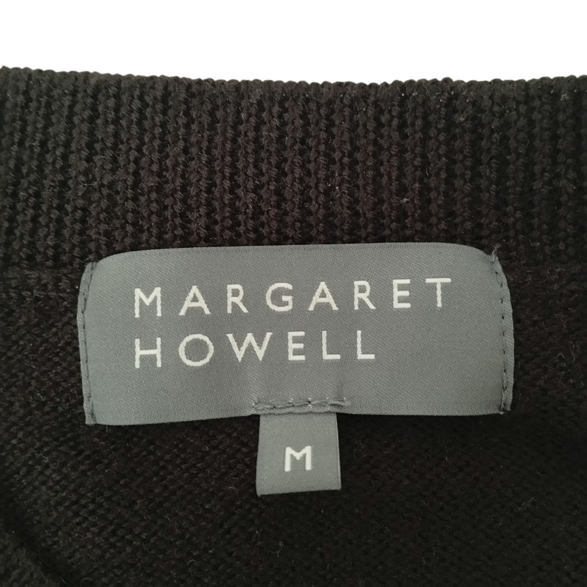 MARGARET HOWELL WASHABLE WOOL SILK KNITWEARニットセーター579-5260204 古着・中古-3枚目のアイテム画像
