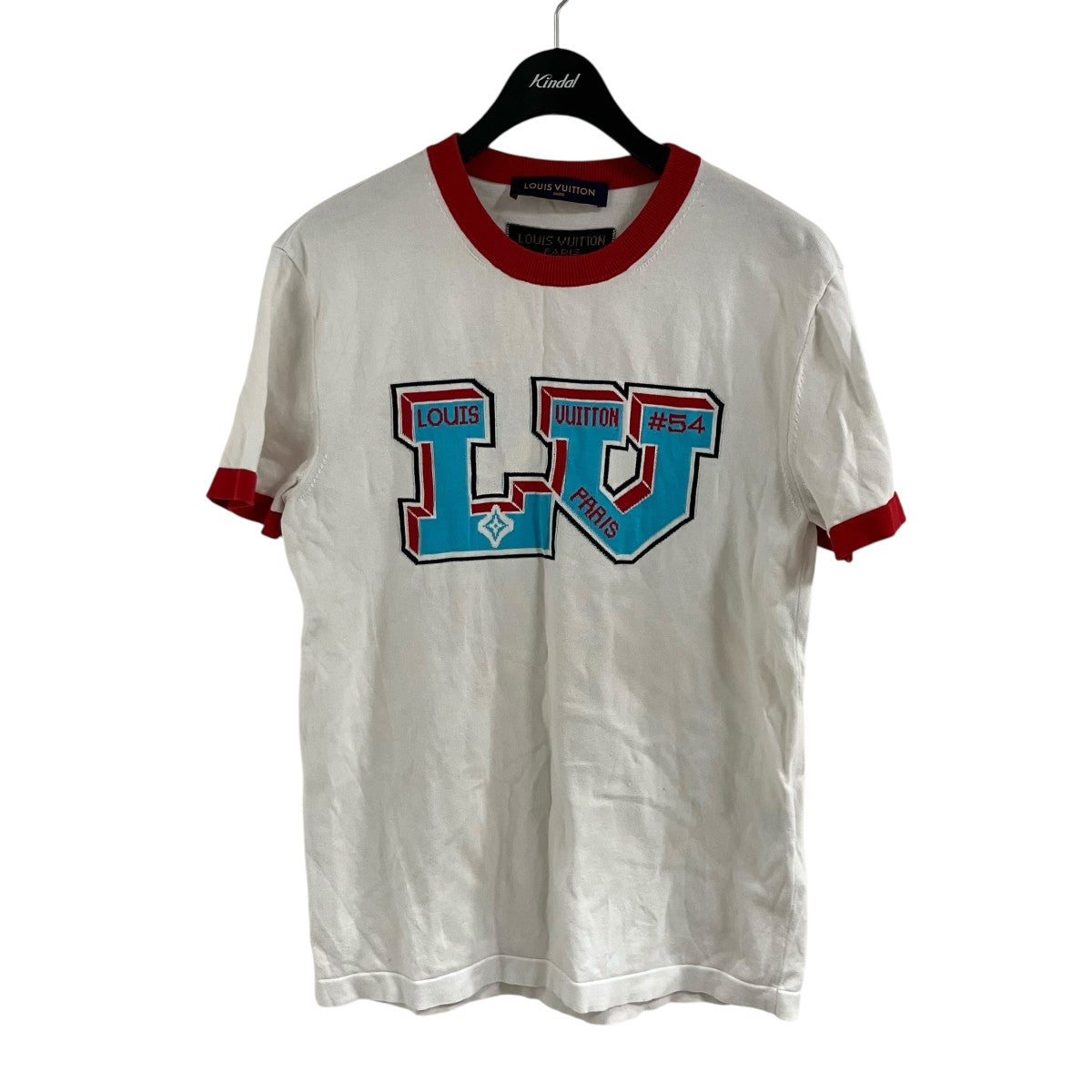 LOUIS VUITTON インサイドアウト LVニットTシャツ 古着・中古-1枚目のアイテム画像