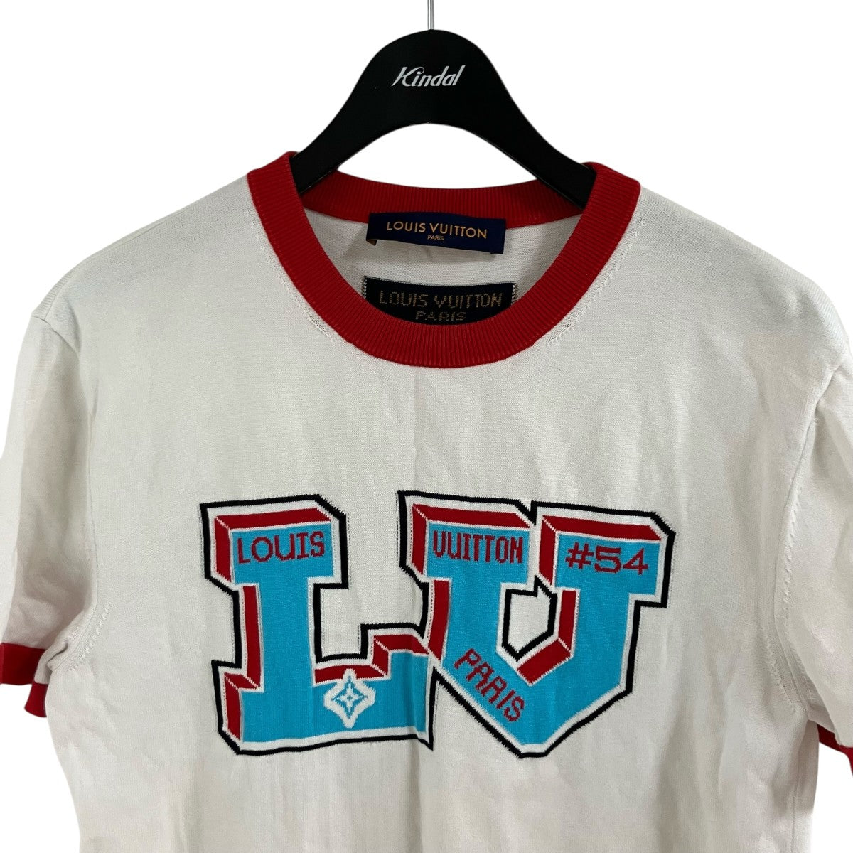 LOUIS VUITTON インサイドアウト LVニットTシャツ 古着・中古-2枚目のアイテム画像