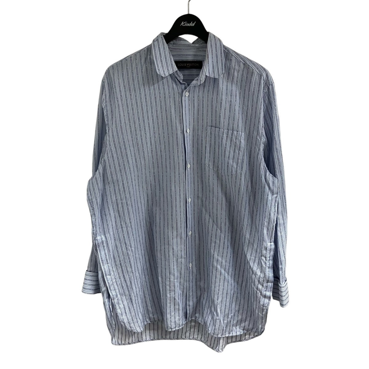 LOUIS VUITTON ストライプシャツ 古着・中古-1枚目のアイテム画像