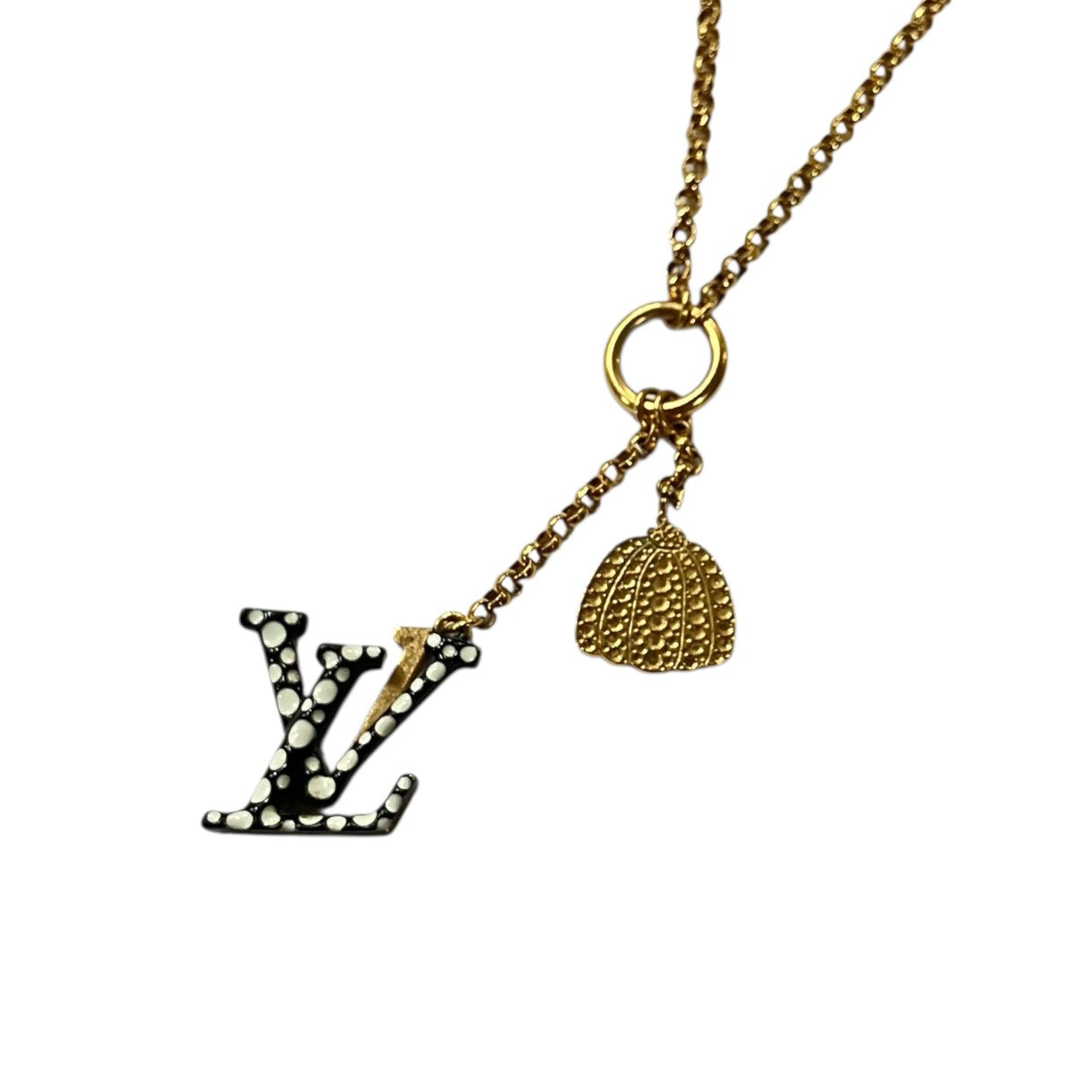 LOUIS VUITTON コリエLVアイコニックインフィンティドット ネックレス 古着・中古-2枚目のアイテム画像