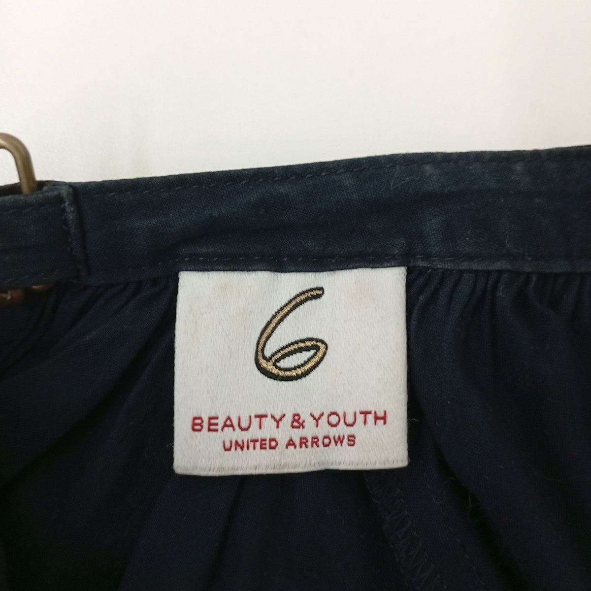 6(ROKU) BEAUTY＆YOUTH BACK VOLUME SHIRTシャツ1621-242-1189 古着・中古-3枚目のアイテム画像