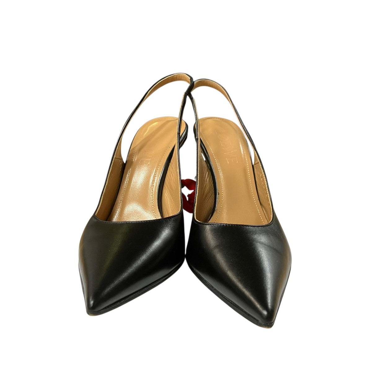 ローズヒールパンプス