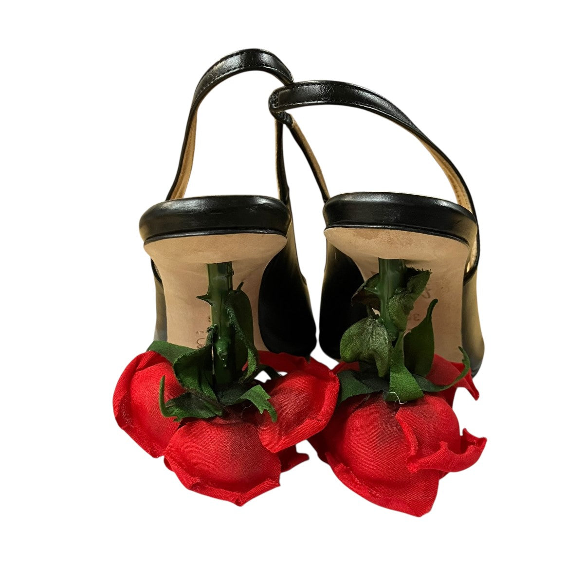 ローズヒールパンプス