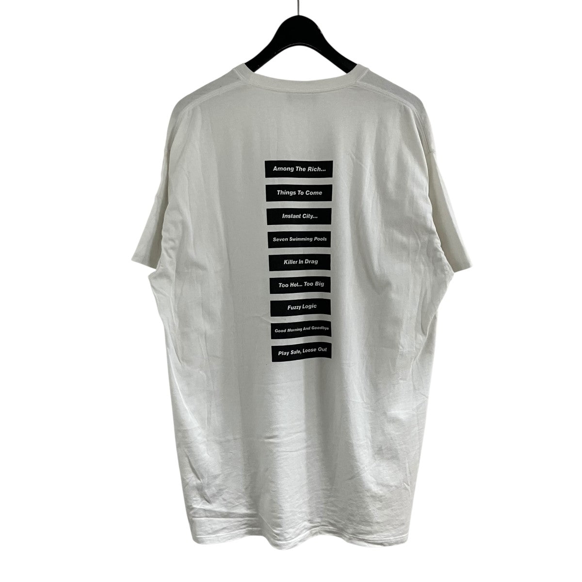 RAF SIMONS RECENT WORKS Tシャツ 古着・中古-4枚目のアイテム画像