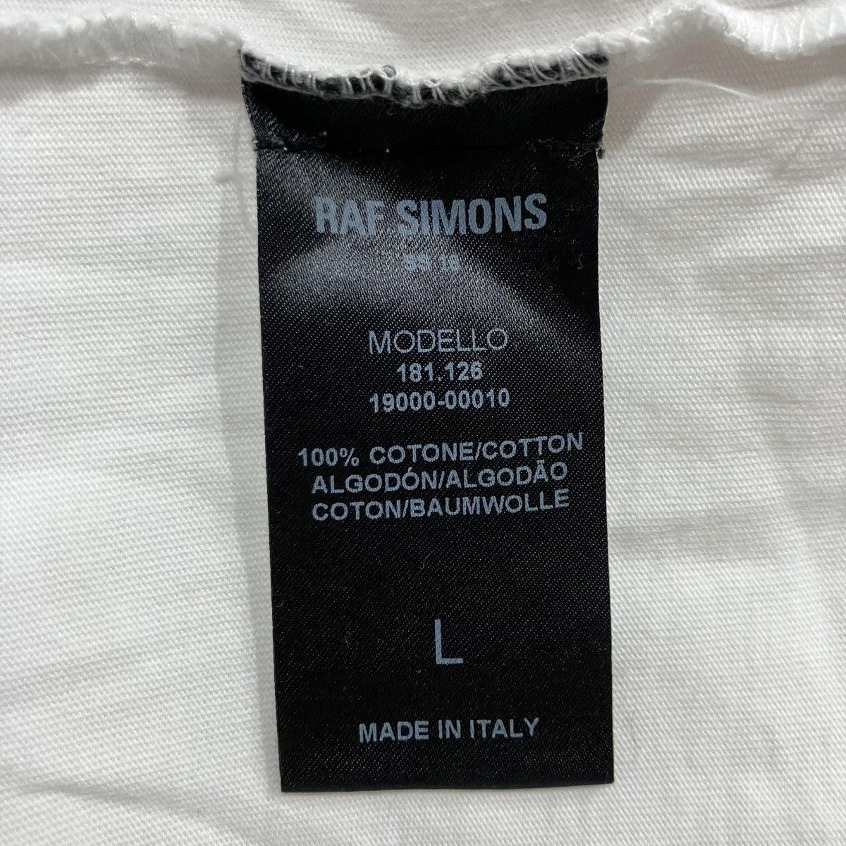 RAF SIMONS RECENT WORKS Tシャツ 古着・中古-7枚目のアイテム画像