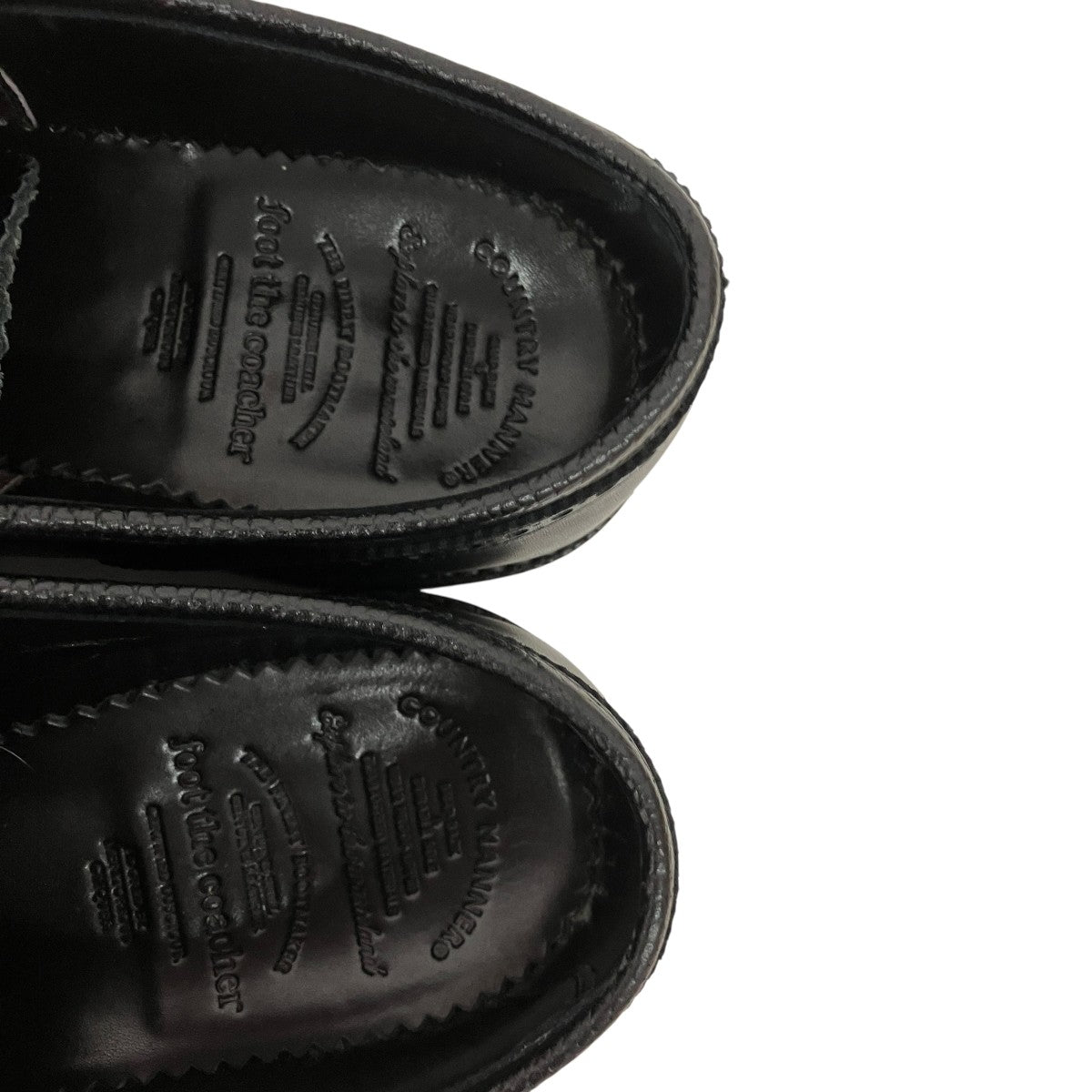 foot the coacher コマンドシューズ 古着・中古-4枚目のアイテム画像