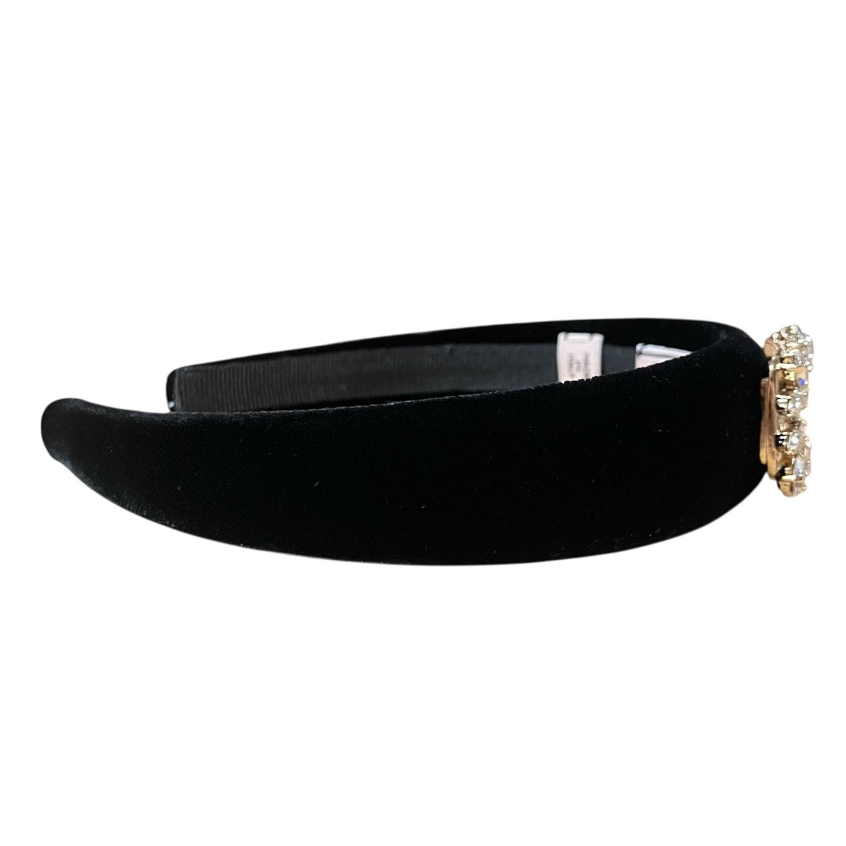 Roger Vivier(ロジェ ヴィヴィエ) ベルベット ビジュー カチューシャ