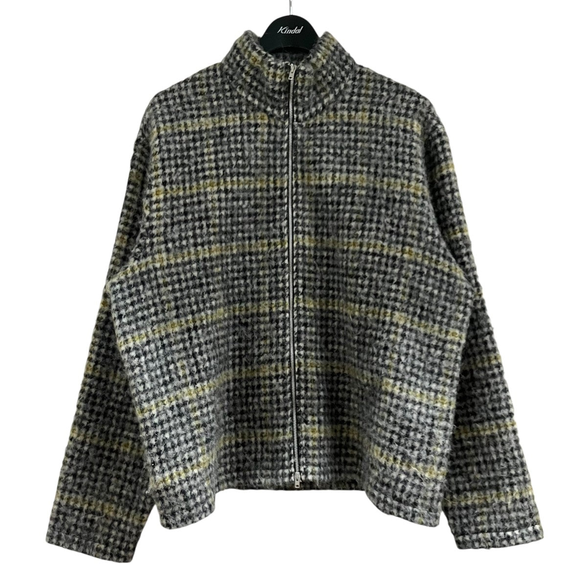 23AW SHRUNKEN FULLZIP POLO ウールジップジャケット