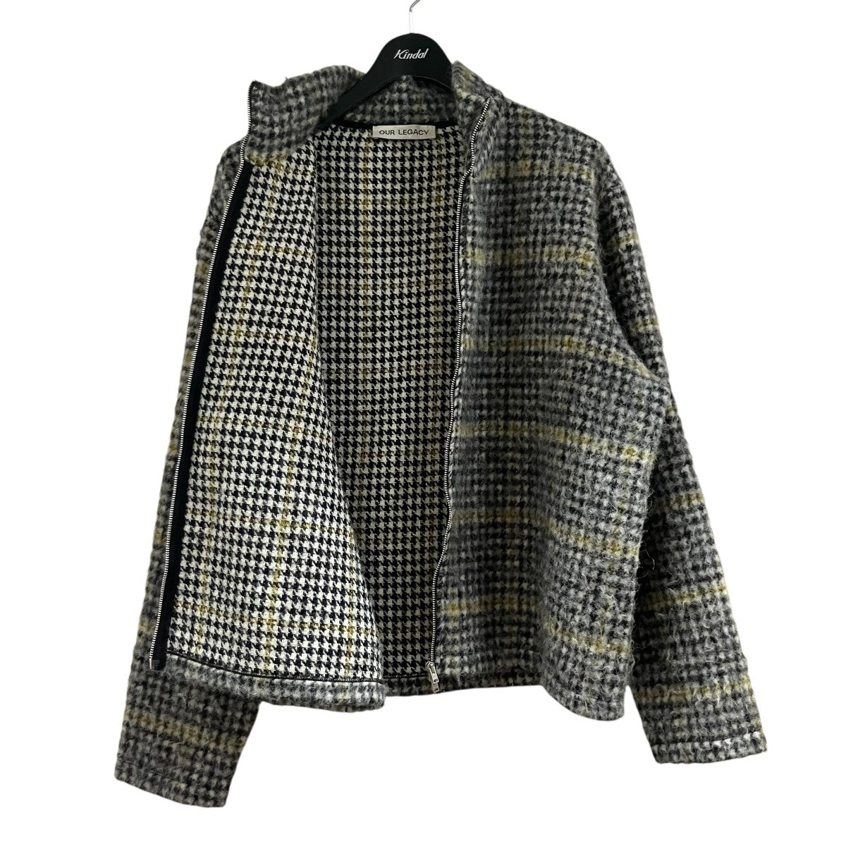 23AW SHRUNKEN FULLZIP POLO ウールジップジャケット
