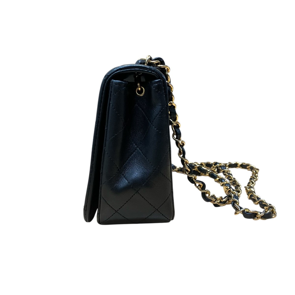【正規品】シャネル マトラッセ　ラムスキン チェーン ショルダーバッグ ブラック マトラッセ シャネル CHANEL チェーン ショルダーバッグ ラムスキン