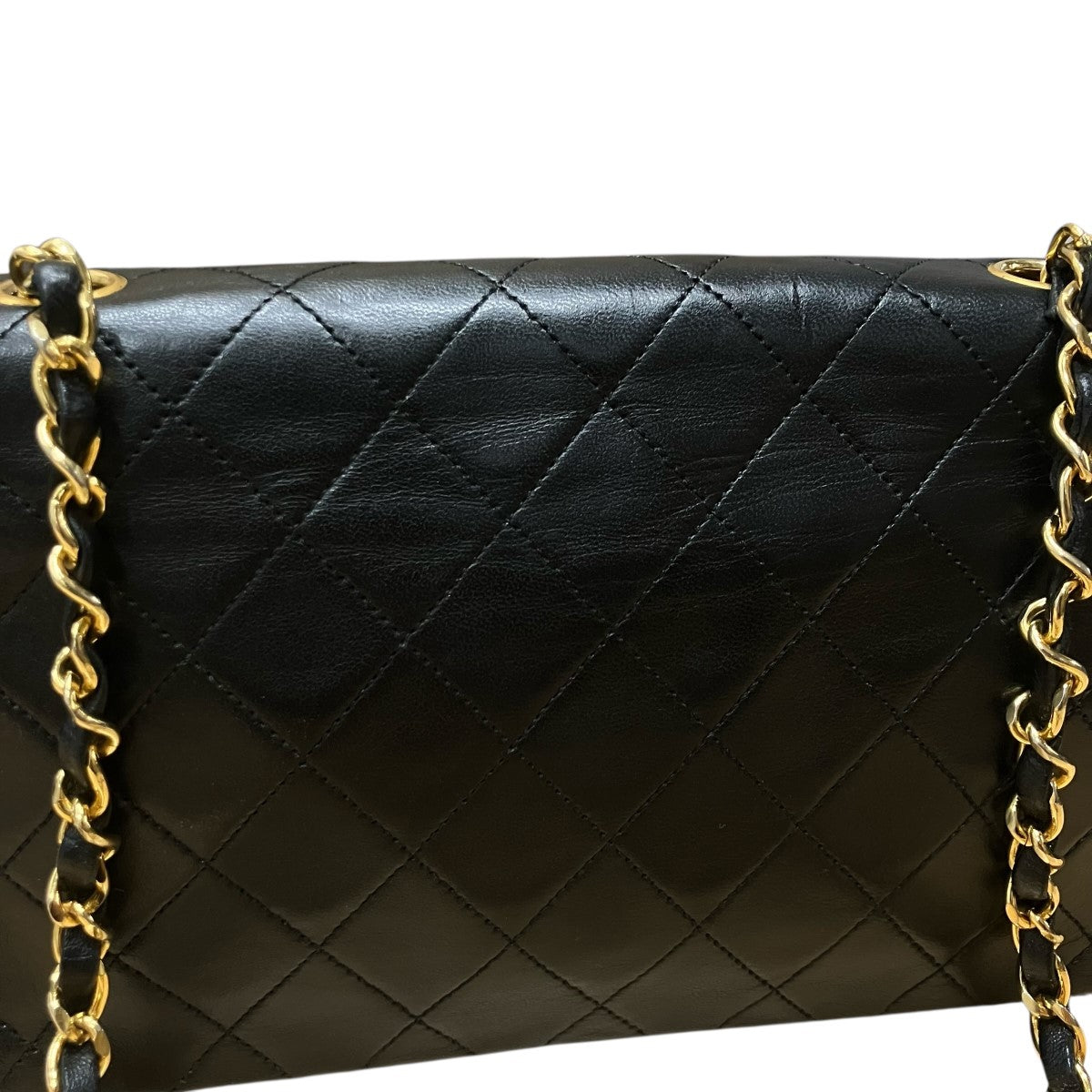 CHANEL マトラッセ ラムスキン チェーンショルダーバッグ 古着・中古-5枚目のアイテム画像