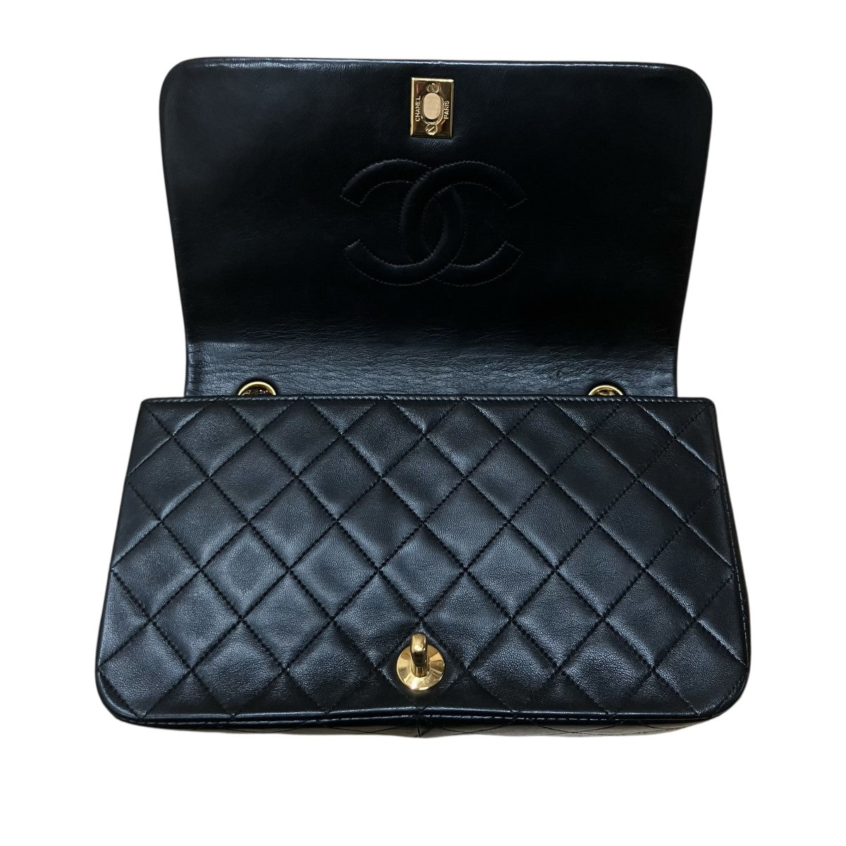 CHANEL マトラッセ ラムスキン チェーンショルダーバッグ 古着・中古-8枚目のアイテム画像